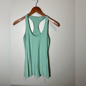 Lululemon Mint Color Razorback Tank Top